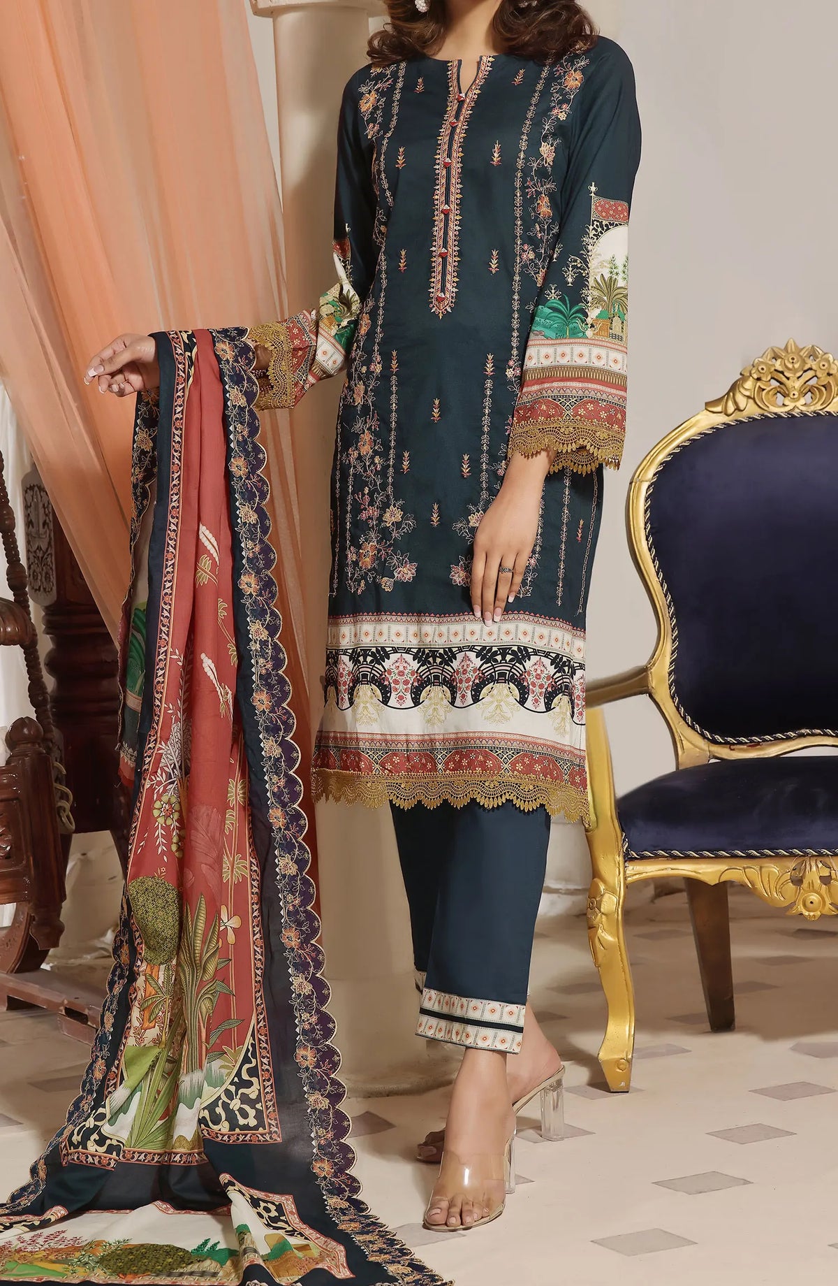 VS MISRI DIGITAL EMBROIDERY COLLECTION VOL-1 2024 - MEC 10