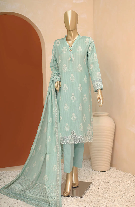 HZ Meenakari Embroidered Doriya Collection 2024 - MED 01