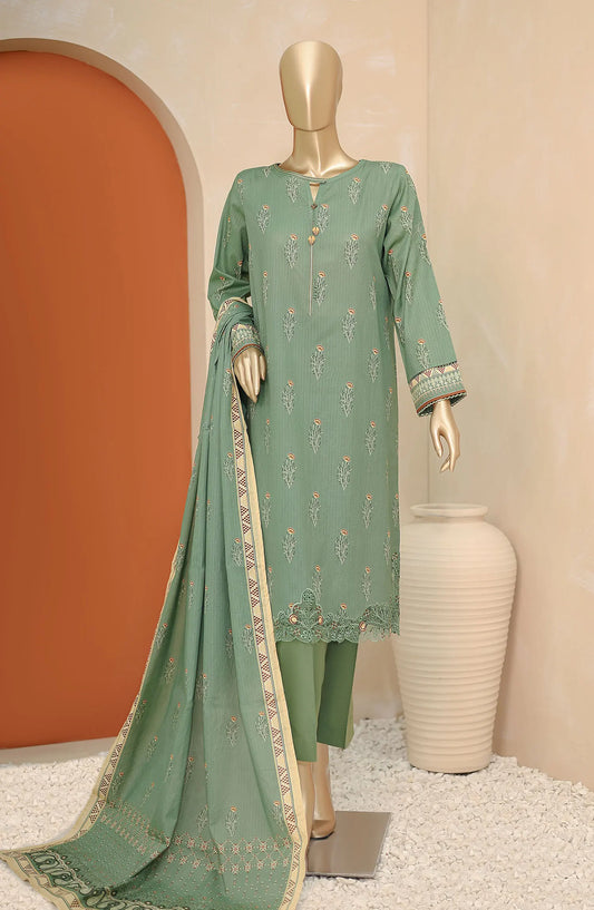 HZ Meenakari Embroidered Doriya Collection 2024 - MED 04
