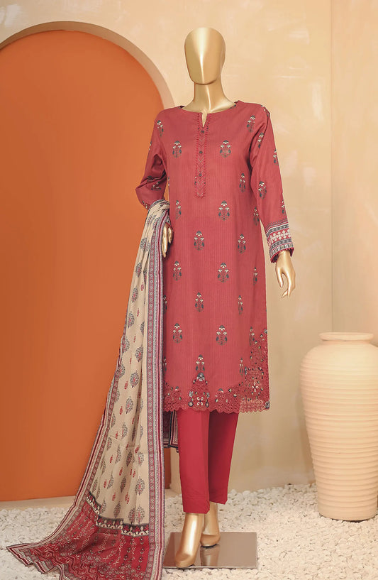 HZ Meenakari Embroidered Doriya Collection 2024 - MED 06