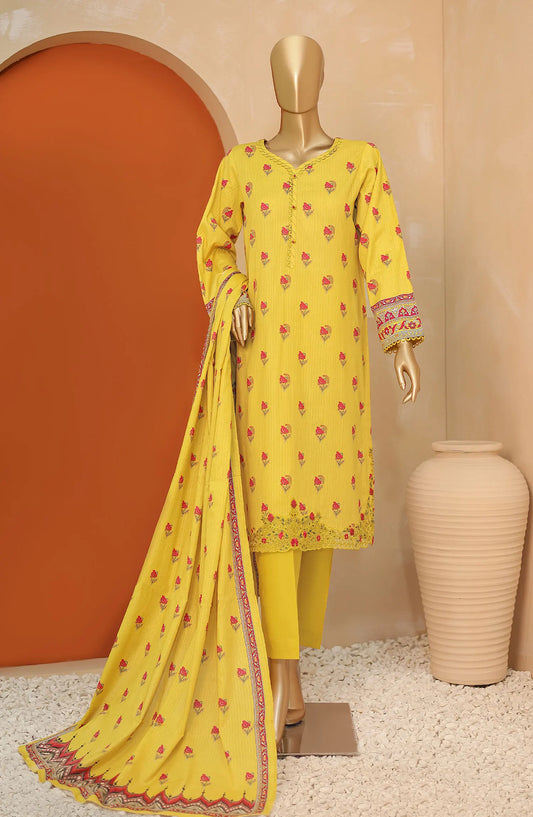 HZ Meenakari Embroidered Doriya Collection 2024 - MED 08