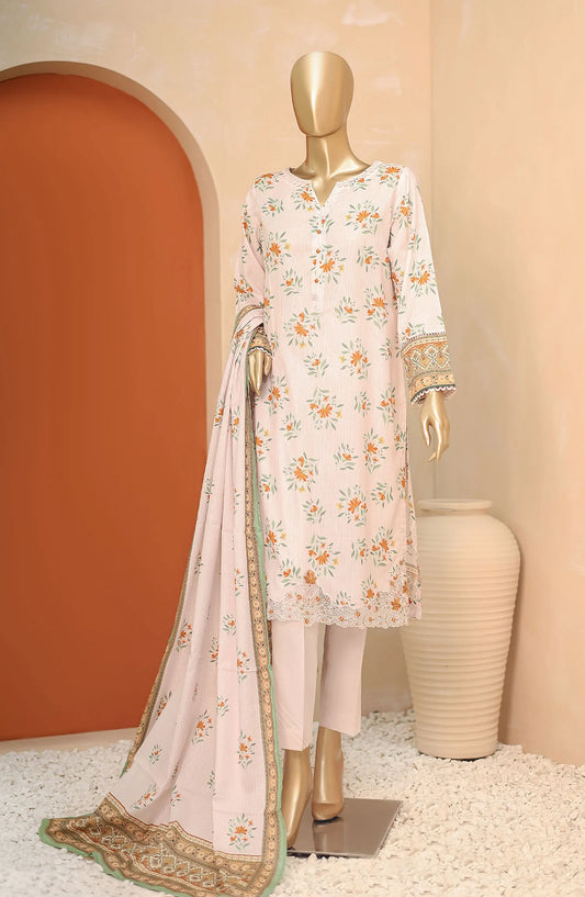 HZ Meenakari Embroidered Doriya Collection 2024 - MED 10