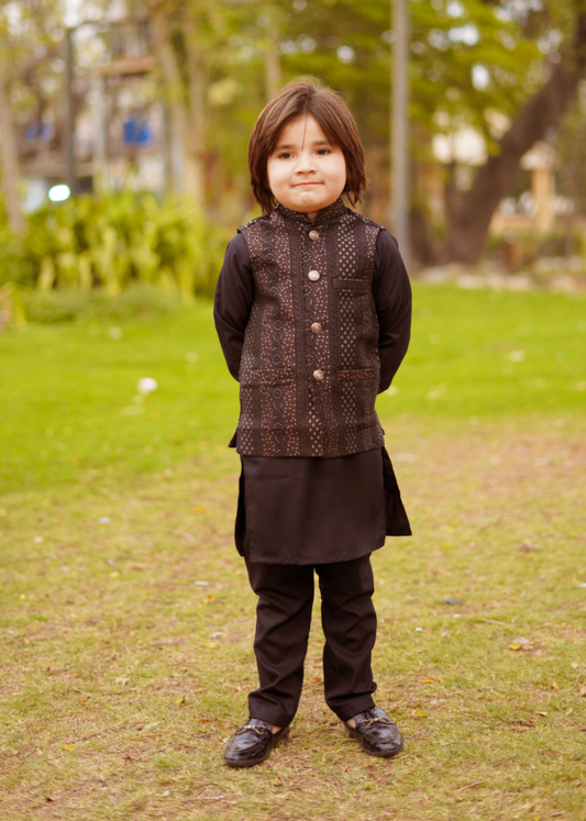 Brown Only Waistcoat EW51