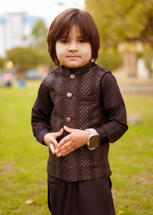Brown Only Waistcoat EW51