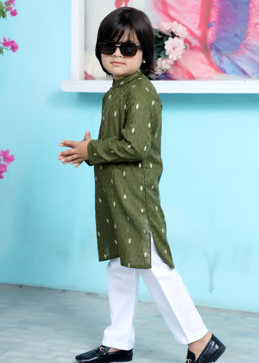 Apple Green kurta trouser KT 94
