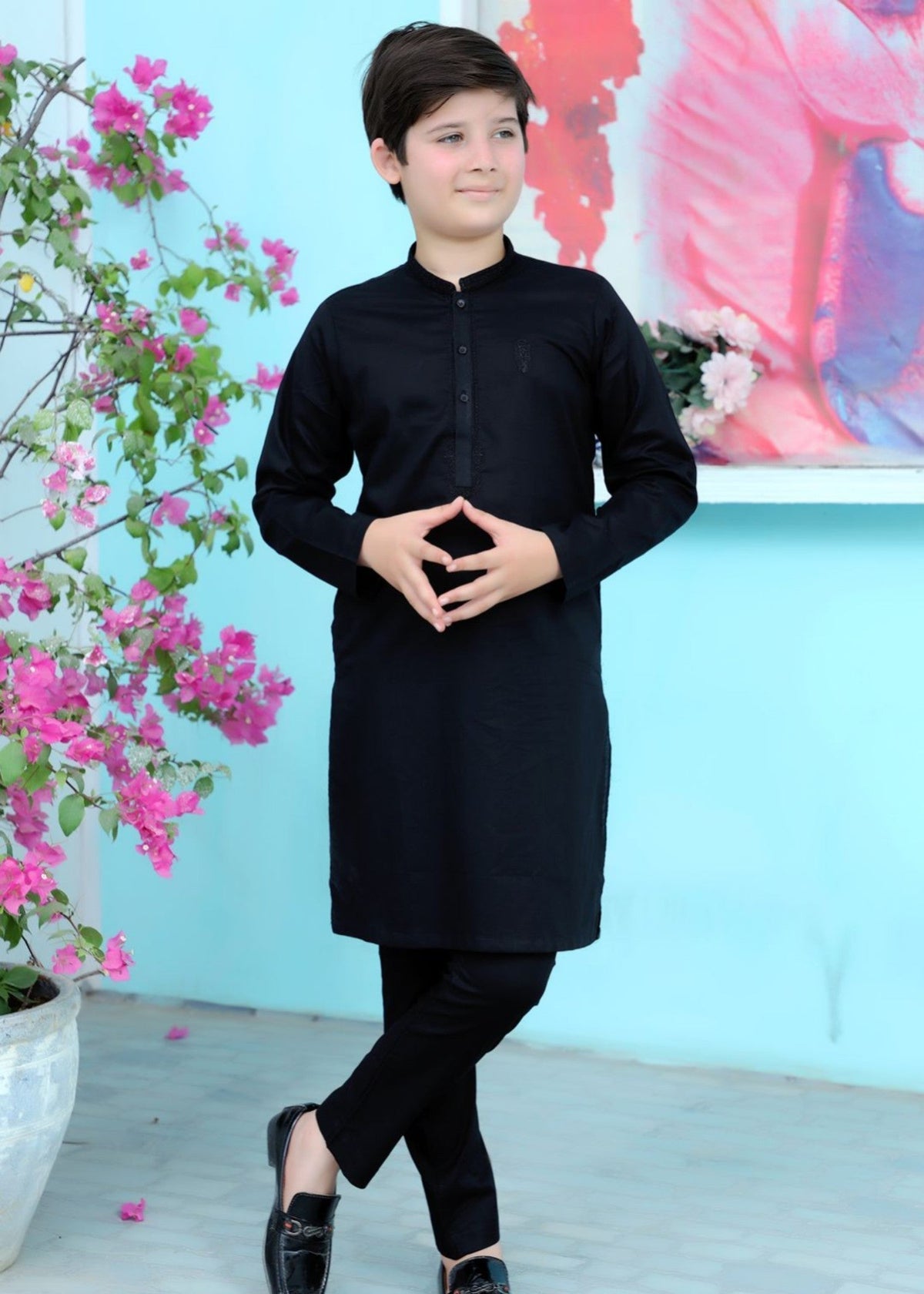 Black Kurta Trouser KT 104