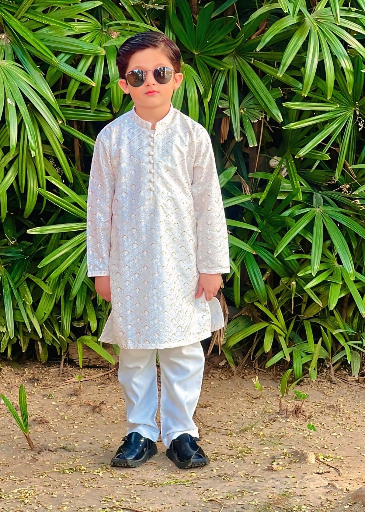 White Kurta KT 115