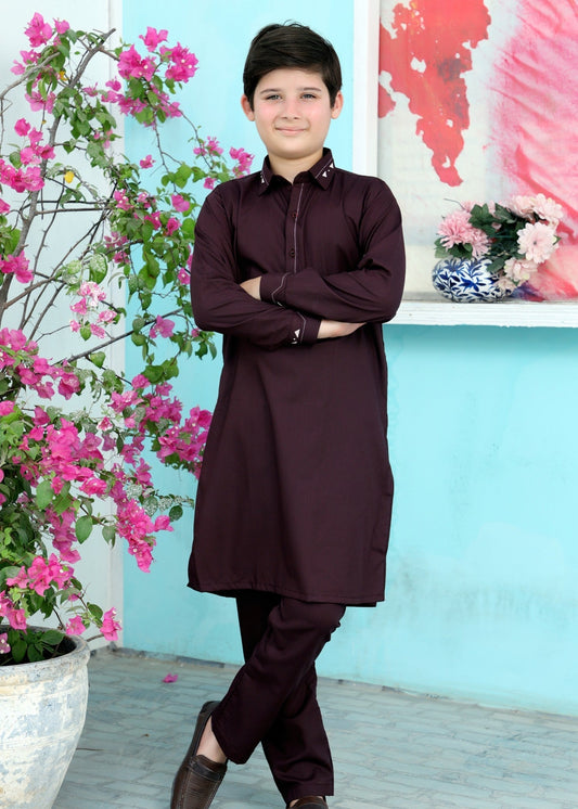 Blood Red kurta trouser KT 91