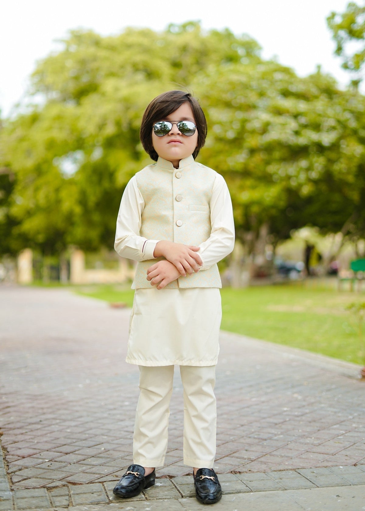 Cream Only waistcoat EW 53