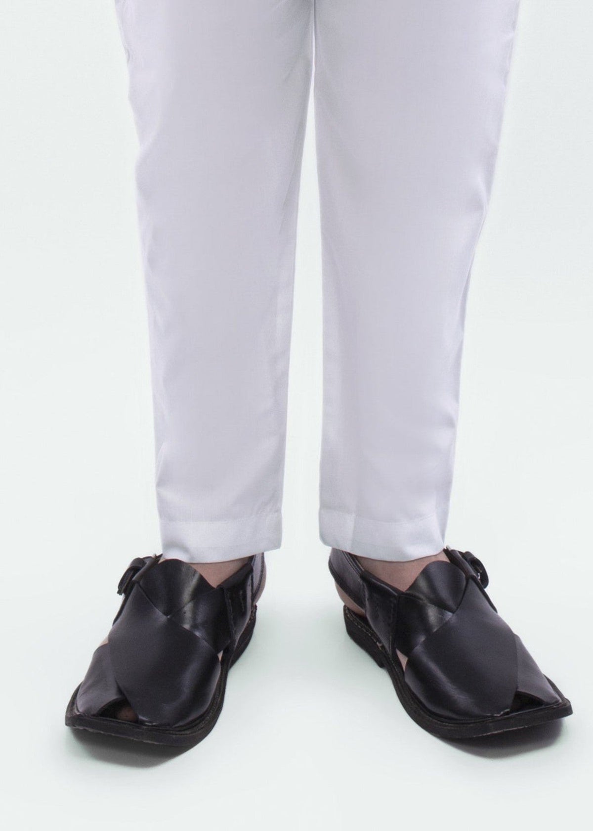 White cotton Pajama - 010