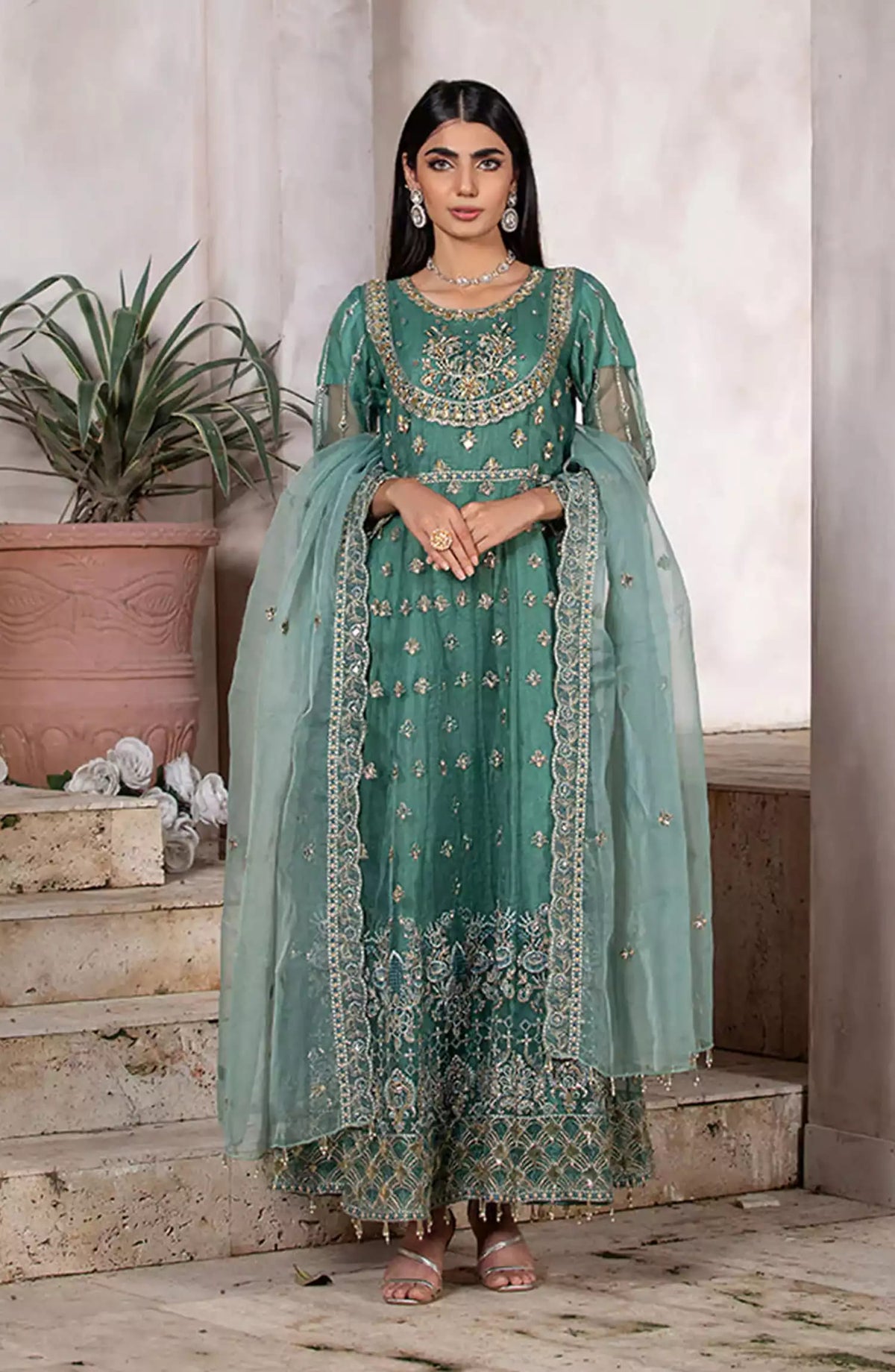Abrish Luxury Formal Collection By Diara Couture - MEHRAB - DF-23