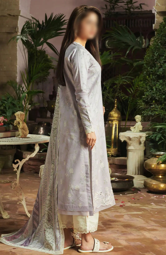Seran Afsanah Unstitched Luxury Lawn Collection 2024 - Mishal