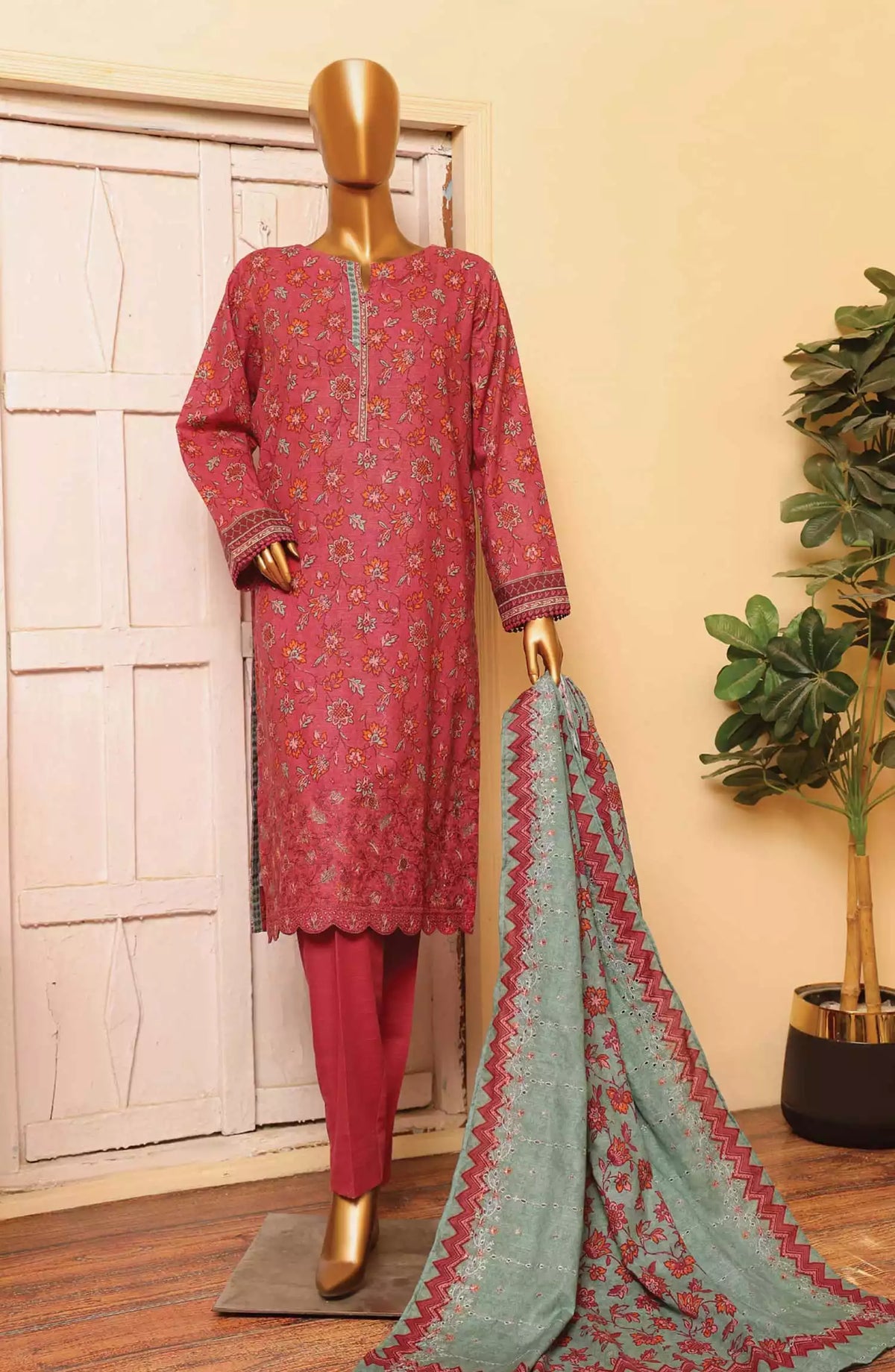HZ Meraki Khaddar Embroidered Collection 2024 - MKE-19
