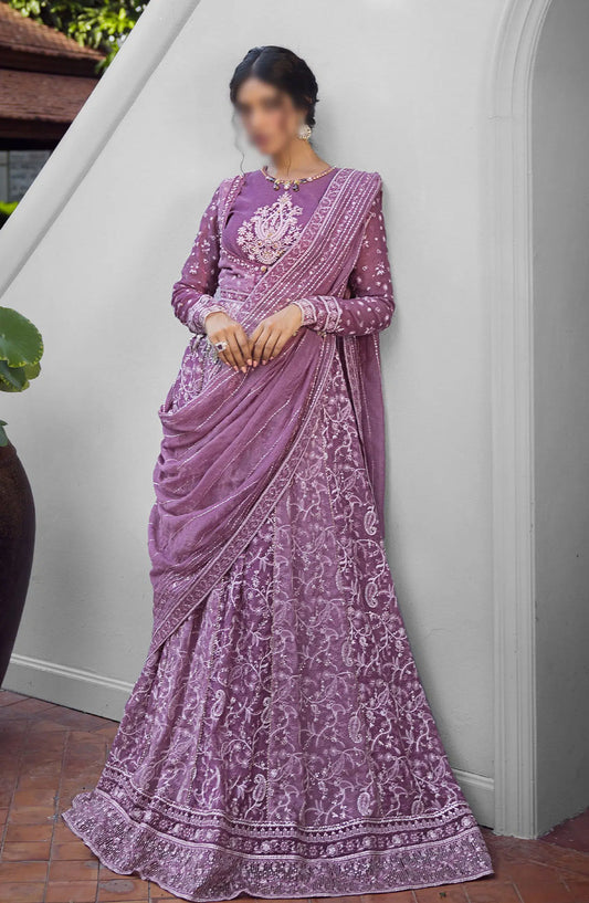 Mushq Roohi Unstitched Luxury Collection - MLF 02 Naina