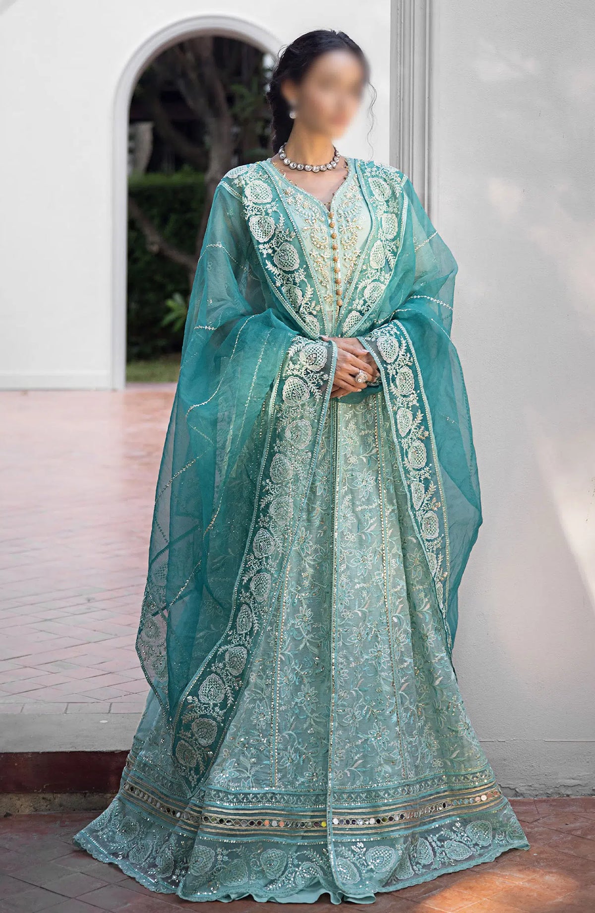 Mushq Roohi Unstitched Luxury Collection - MLF 03 Meera