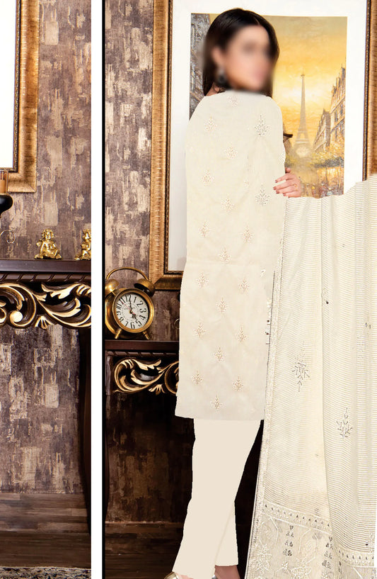 Chikankari Embroidered Lawn Collection by Marjjan - MNC 173 B