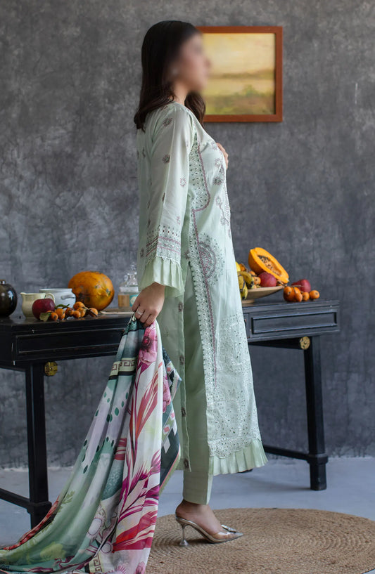 Chikankari Embroidered Lawn Collection by Marjjan - MNC 192 B