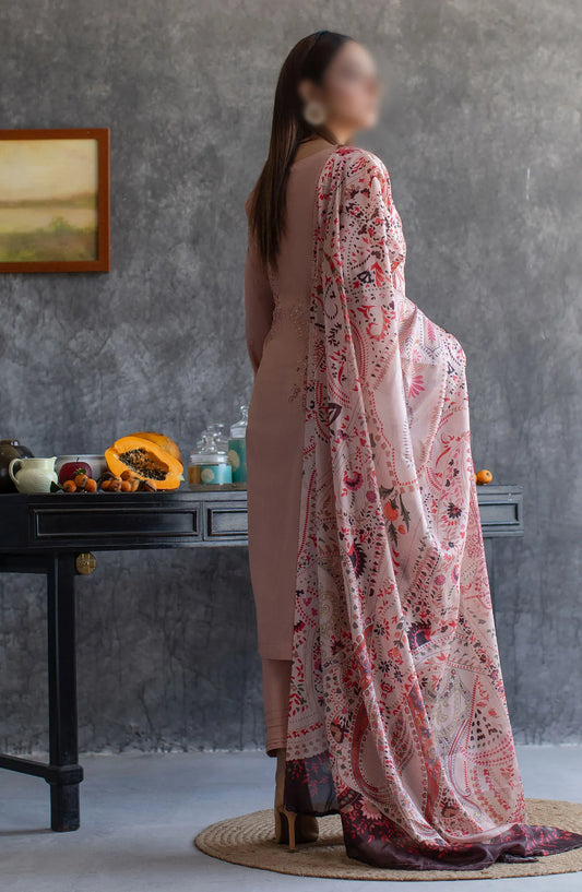 Chikankari Embroidered Lawn Collection by Marjjan - MNC 197 B