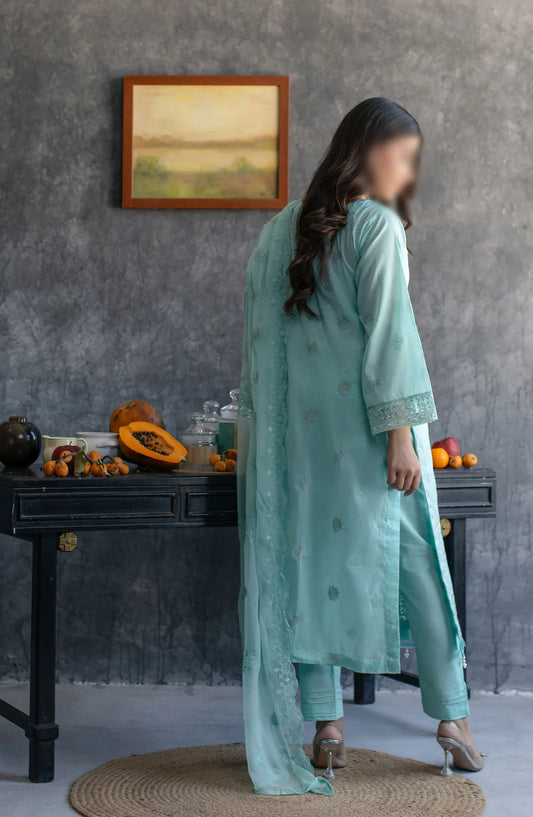 Chikankari Embroidered Lawn Collection by Marjjan - MNC 201 A