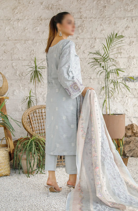 Marjjan Slub Lawn Embroidered Collection - MNC 204 C