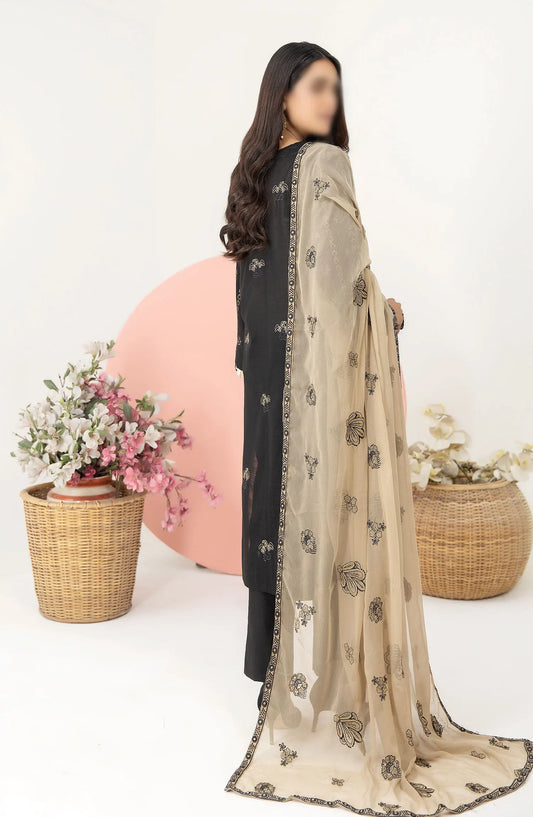 Embroidered Lawn Collection with Emb Chiffon Dupatta by Marjjan - MNC 91 E
