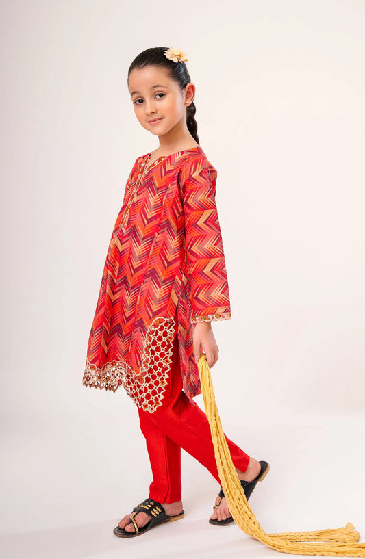 Meenu Neenu Girls Cutwork Emb Lawn Pret Collection Vol 04 - MNGC 01