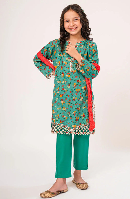 Meenu Neenu Girls Cutwork Emb Lawn Pret Collection Vol 04 - MNGC 05