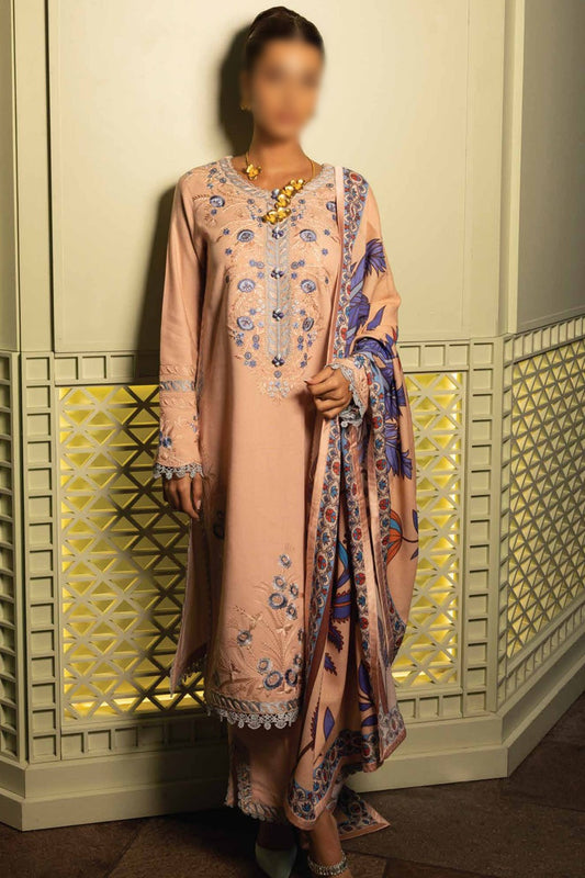 Mushq Broadway Unstitched Winter Collection 2023 - MNW 01 Regal Regent