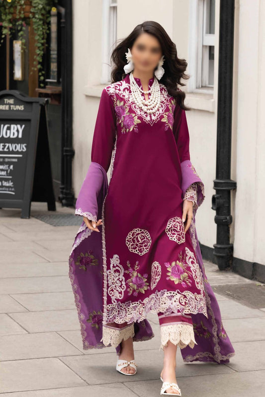 Mushq Broadway Unstitched Winter Collection 2023 - MNW 02 Kensington Luxe