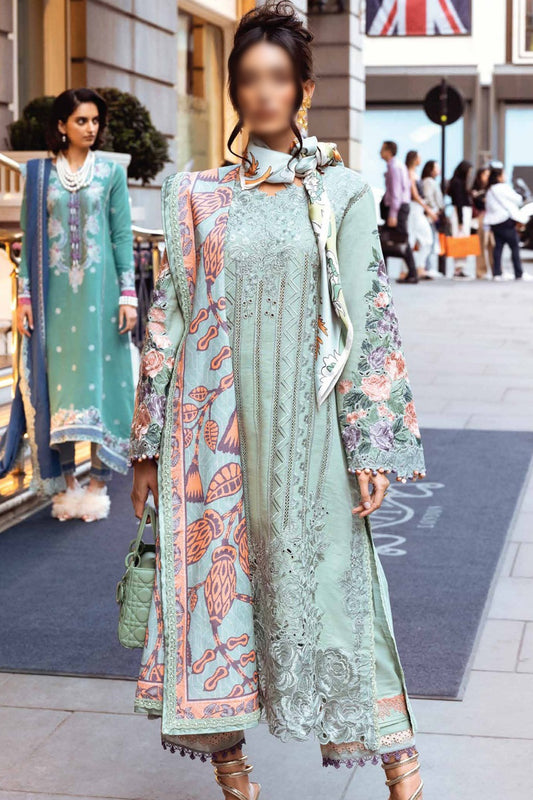 Mushq Broadway Unstitched Winter Collection 2023 - MNW 03 Carnaby Chic