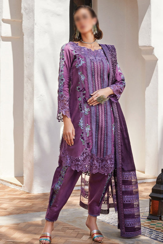Mushq Moroccan Dream Unstitched Sateen Shawl Collection - MNW 03 NOUR