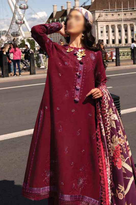 Mushq Broadway Unstitched Winter Collection 2023 - MNW 07 Paddington Poise