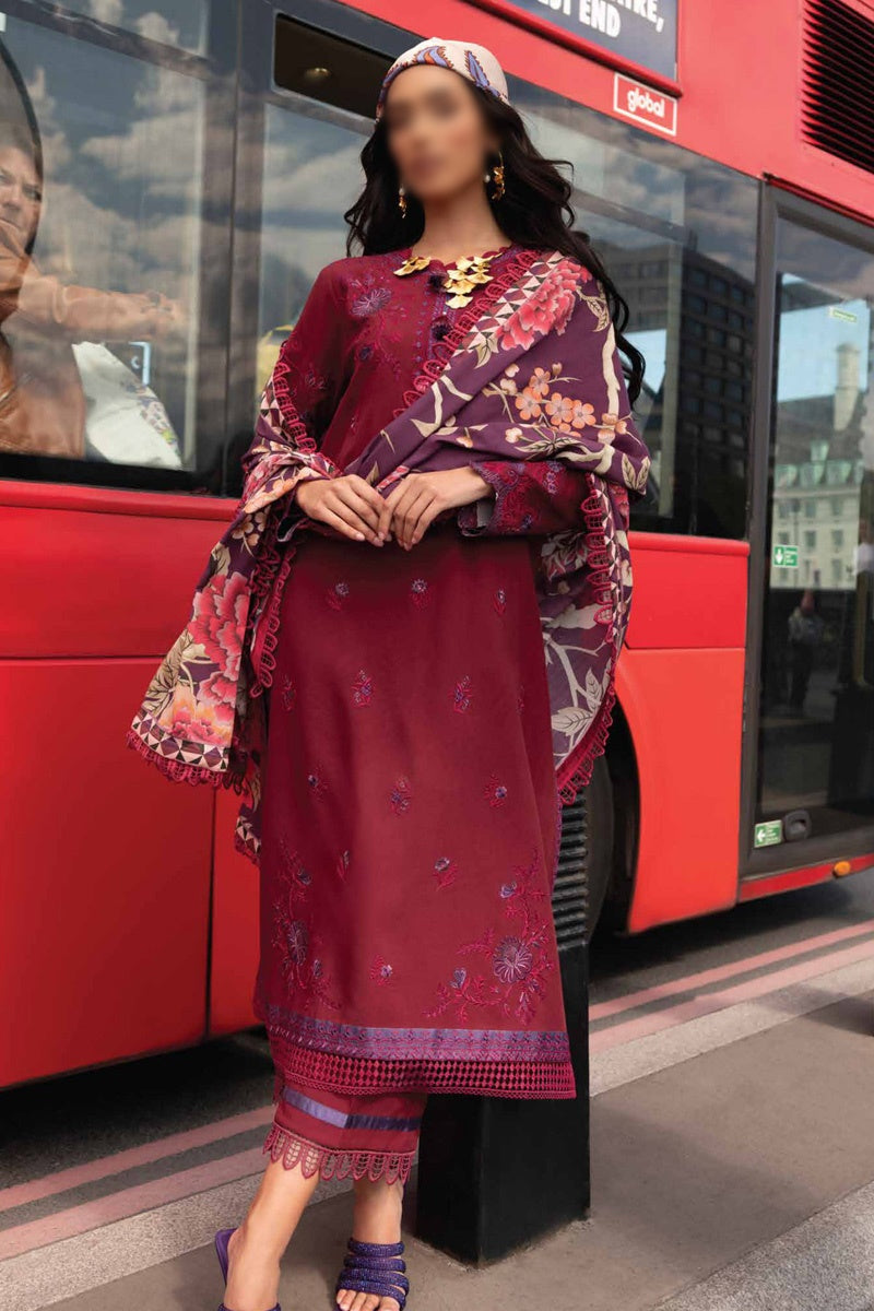 Mushq Broadway Unstitched Winter Collection 2023 - MNW 07 Paddington Poise