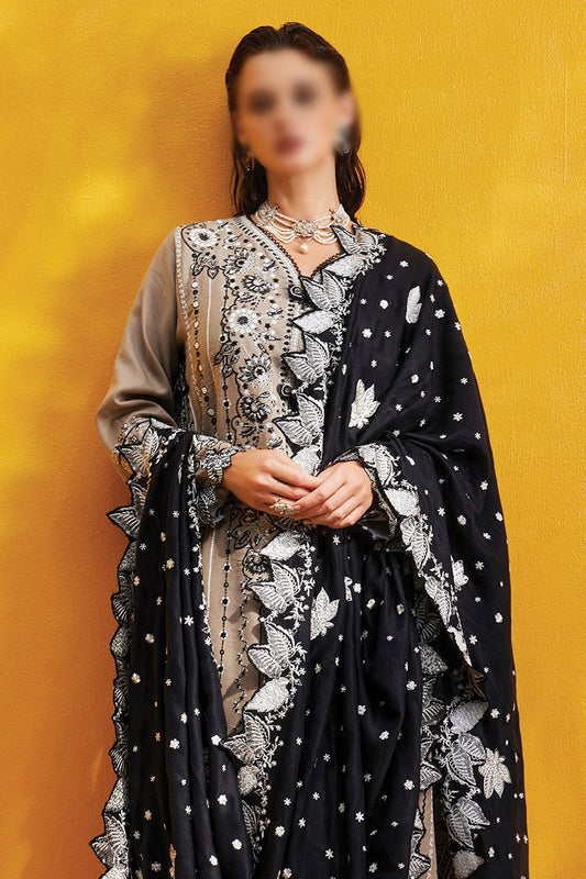 Mushq Moroccan Dream Unstitched Sateen Shawl Collection - MNW 10 SALMA