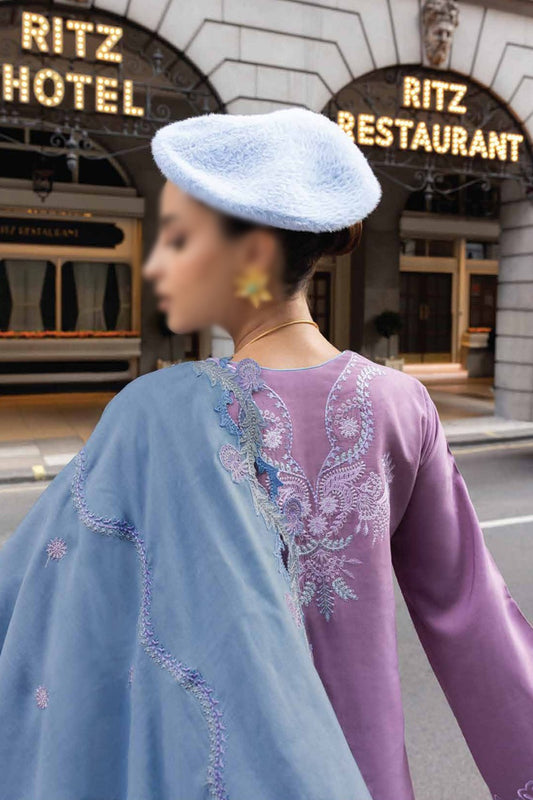Mushq Broadway Unstitched Winter Collection 2023 - MNW 10 Thames Twiligh
