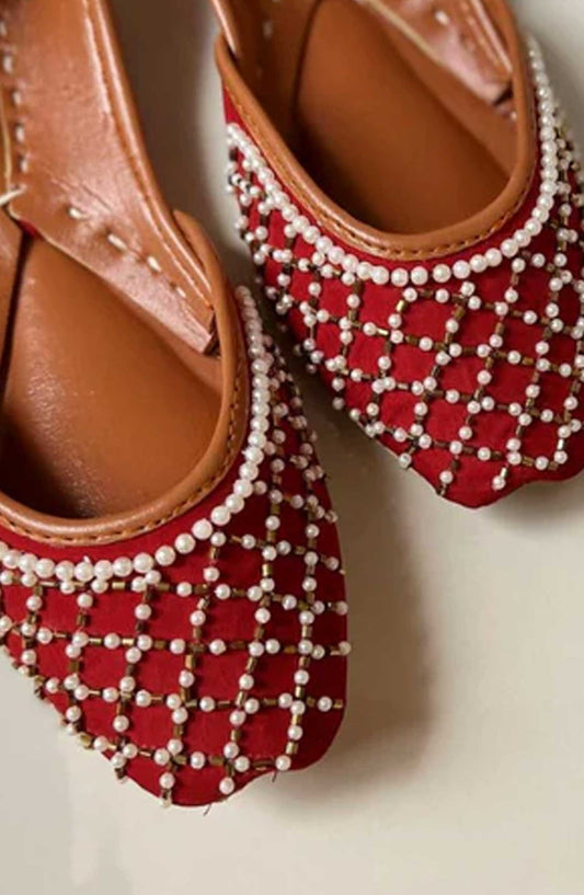 Khussa Darbar Festive Style Khussa Motiya