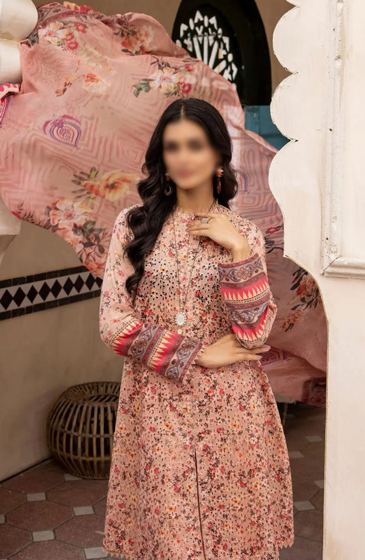 Mahee's Printed Chikankari Lawn Collection 2024 - MPCL 03