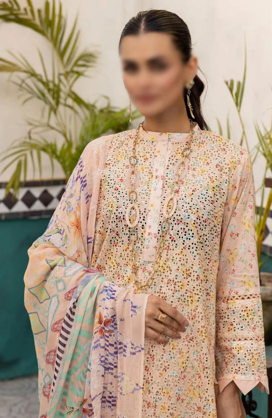 Mahee's Printed Chikankari Lawn Collection 2024 - MPCL 05