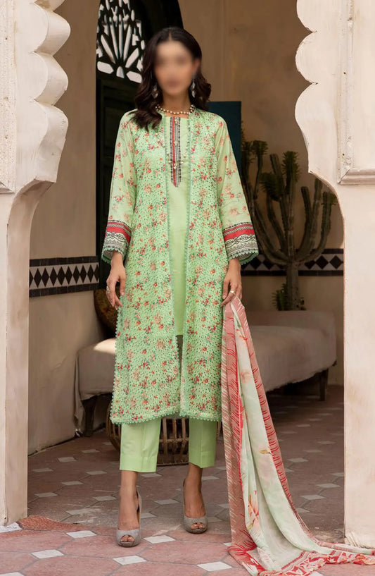 Mahee's Printed Chikankari Lawn Collection 2024 - MPCL 06