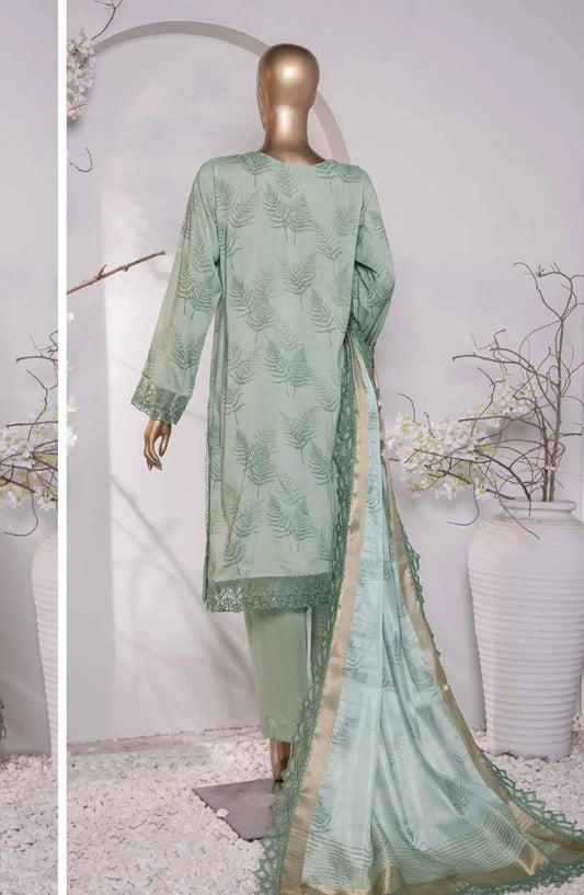 HZ Muse Luxury Raw Silk Embroidered Collection - MRE 157