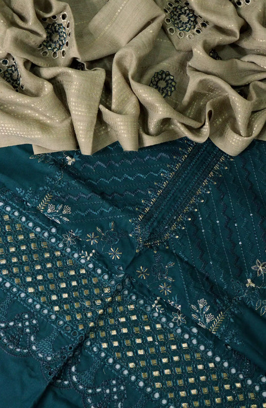 Embroidered Marina Wool Collection by Marjjan - MRW-484 D
