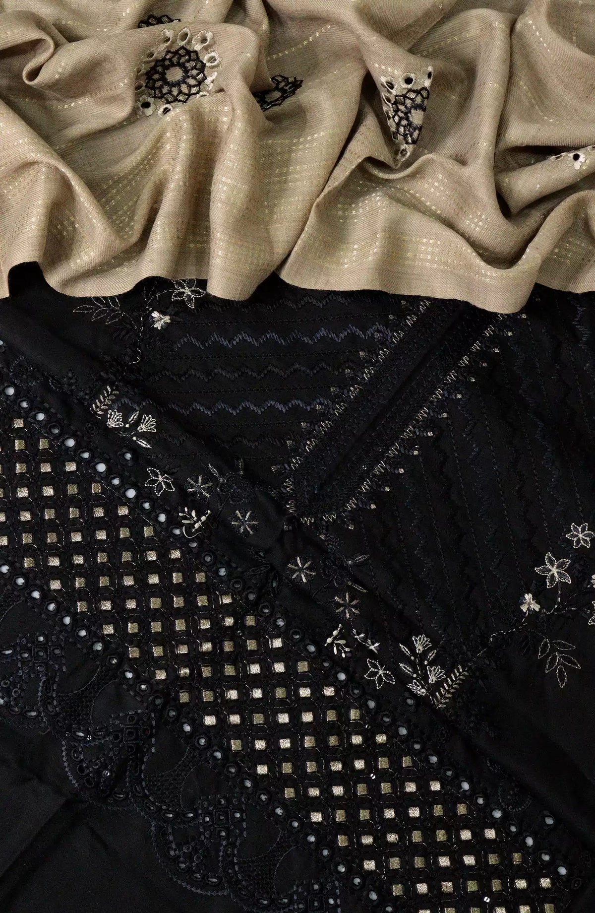 Embroidered Marina Wool Collection by Marjjan - MRW-484 E