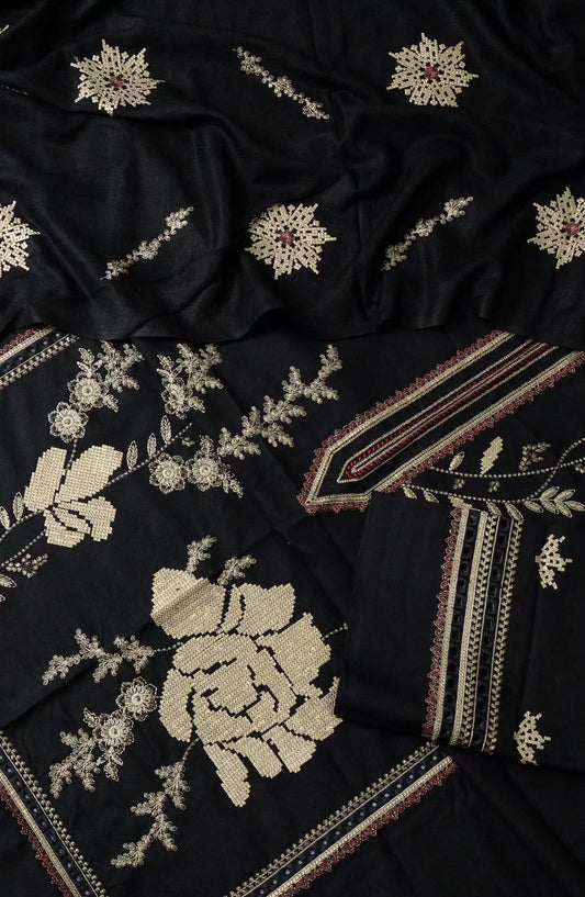 Exclusive Embroidered Wool Collection by Marjjan - MRW 478 D