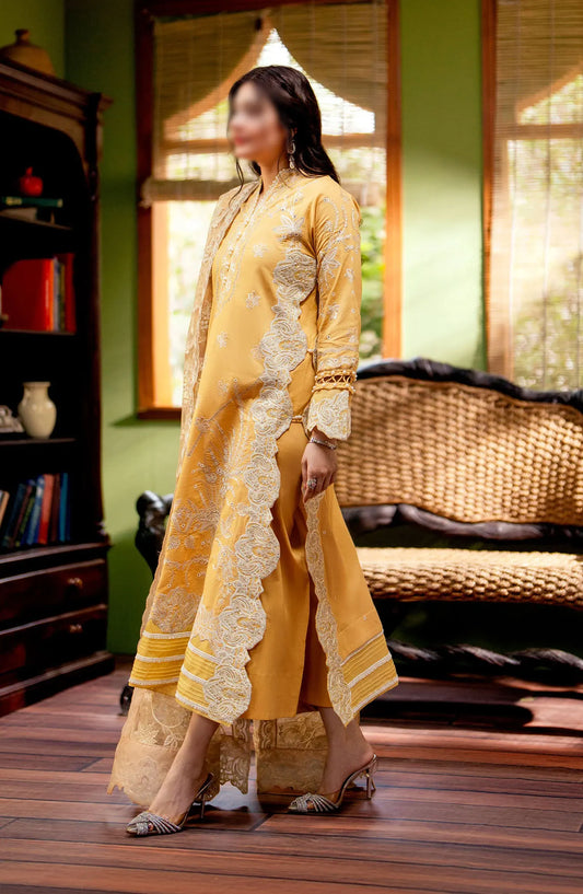 MARYUM N MARIA Luxury Lawn Collection 2024 - MS-24-553 LAMYA