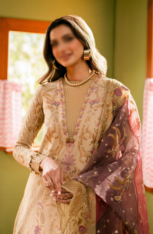 Maryum N Maria Luxury Lawn Collection 2024 - MS24-556 KISSA