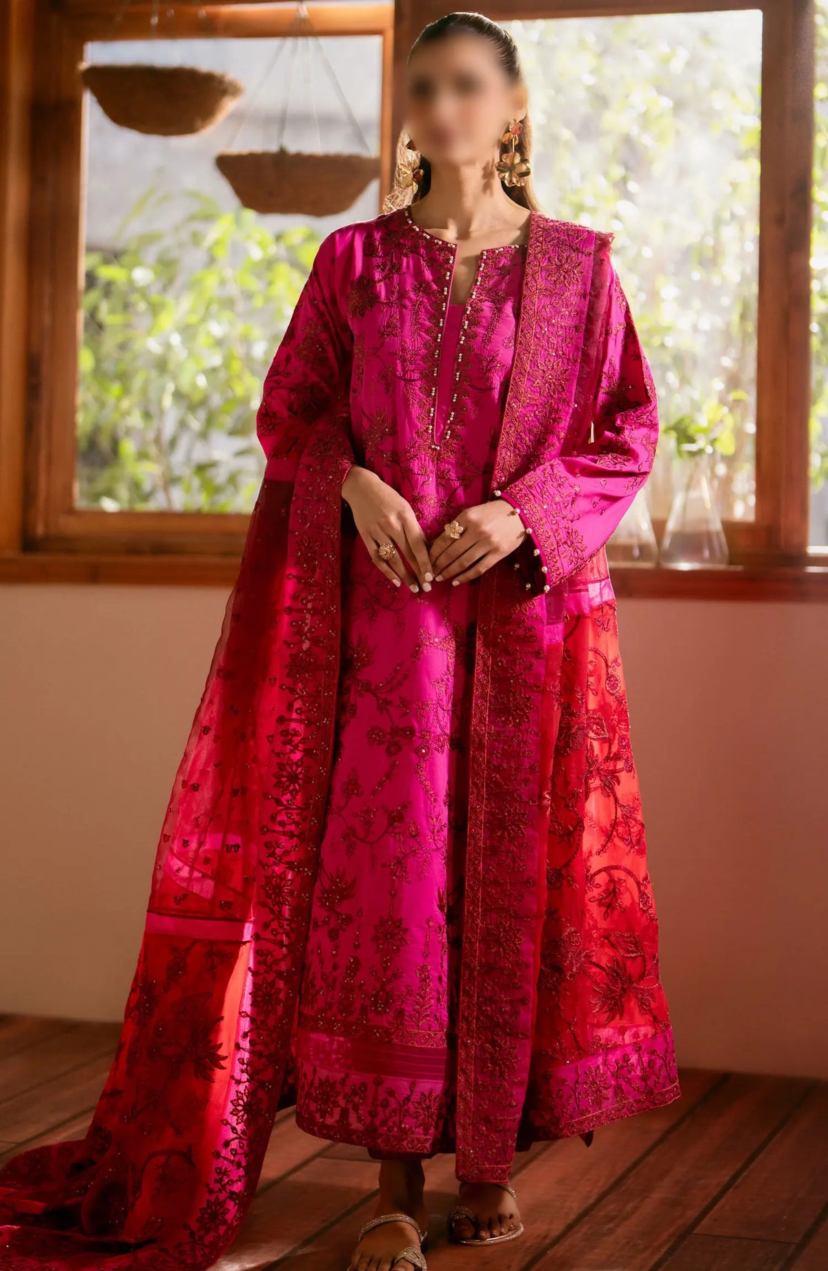 Maryum N Maria Luxury Lawn Collection 2024 - MS24-557 MONA