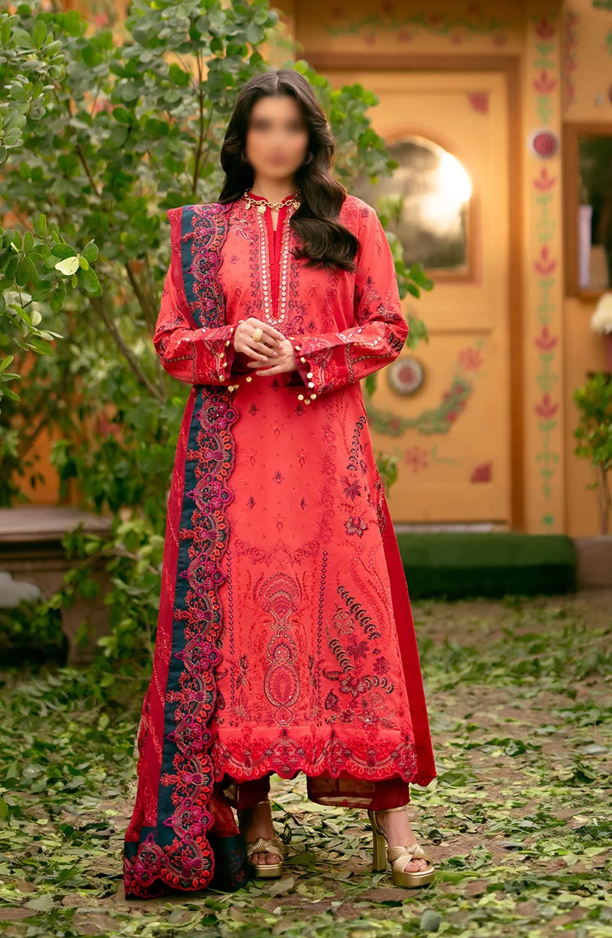 MARYUM N MARIA Luxury Lawn Collection 2024 - MS24-561 ALIANA