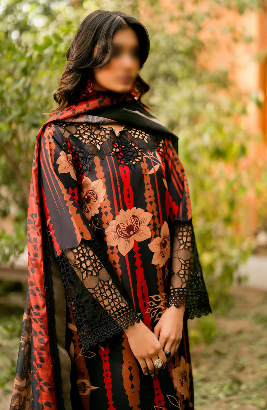 Maryum N Maria Luxury Lawn Collection 2024 - MS24-571 CHIONE