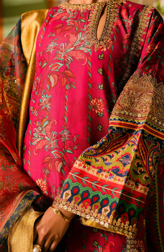 Maryum N Maria Luxury Lawn Collection 2024 - MS24-572 TEFNUT