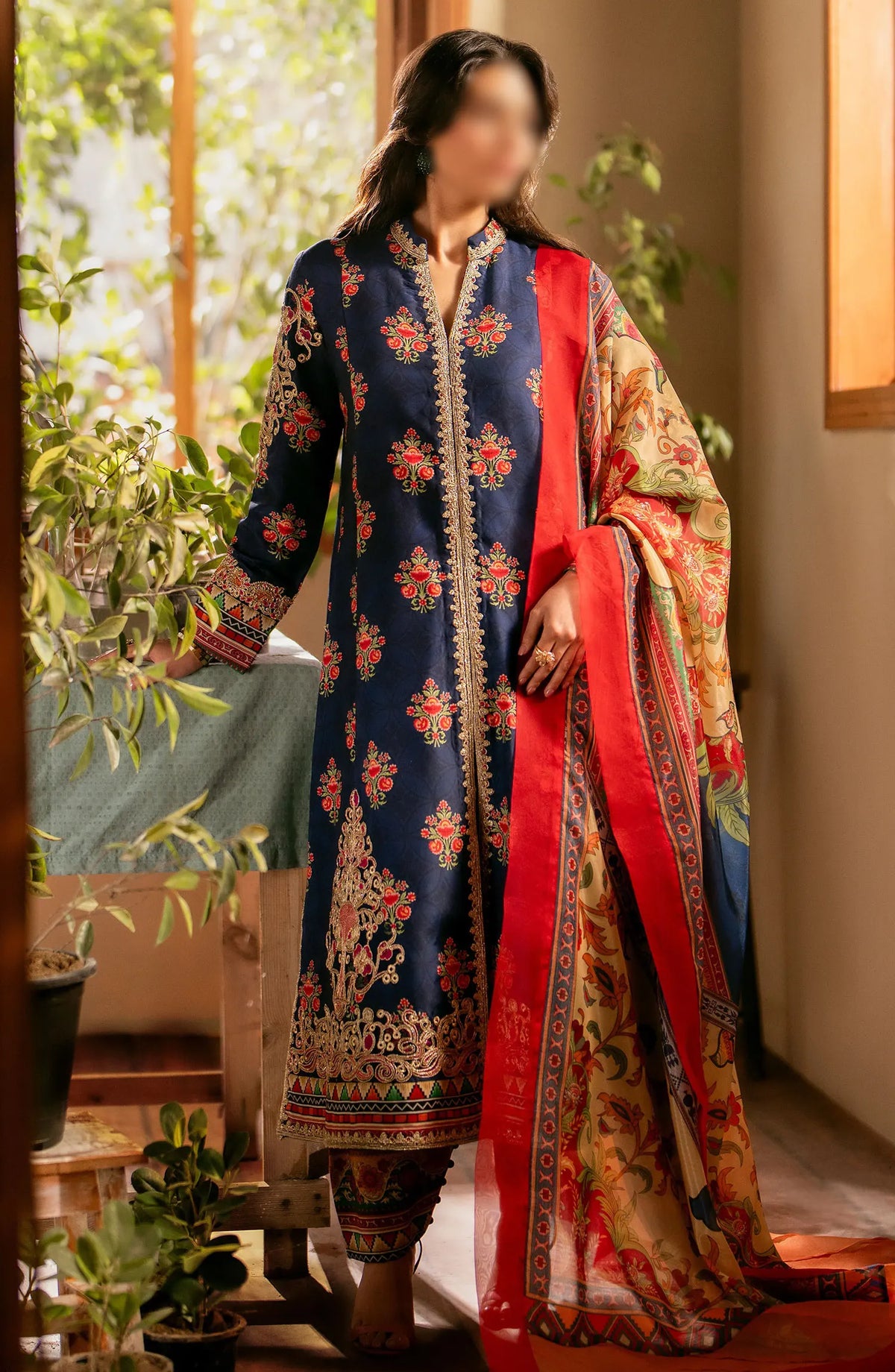 Maryum N Maria Luxury Lawn Collection 2024 - MS24-575 MARIAM